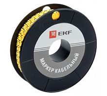 Маркер кабельный 6.0кв.мм B (350ед) (ЕС-3) | код. plc-KM-6-B | EKF